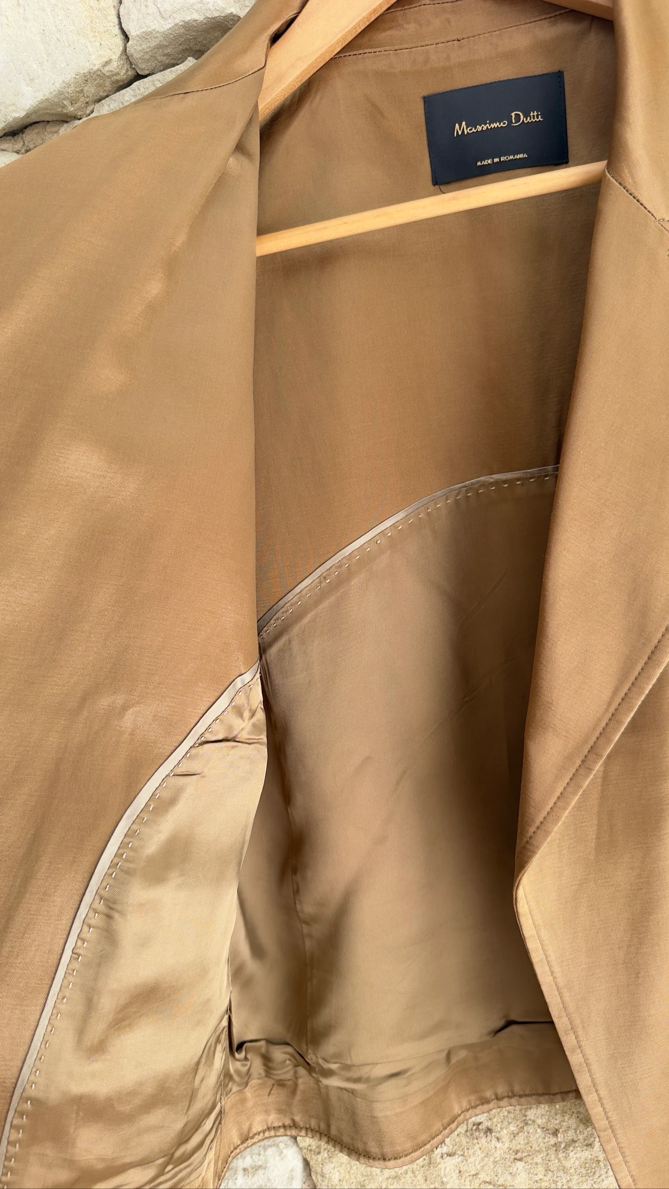 Chaleco color champán mujer Talla L de Massimo Dutti – photo 9